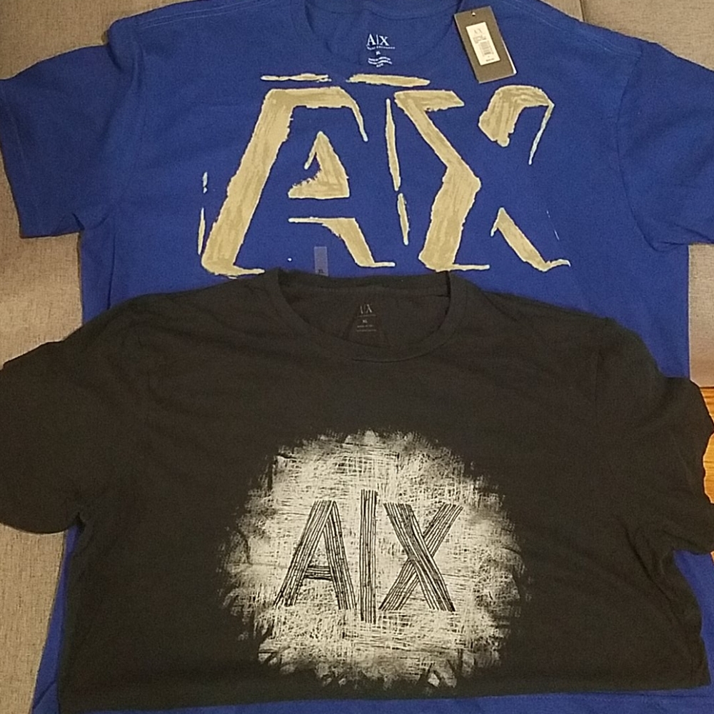 2 Armani Exchange tees size XL